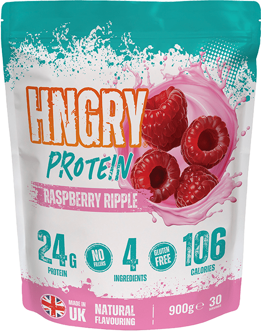 HNGRY Raspberry Ripple Whey Protein Pouch